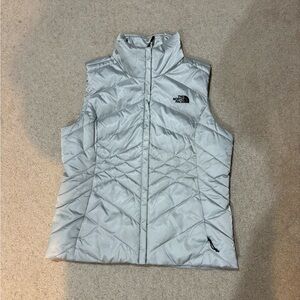 The North Face Women's Gray Quilted Vest